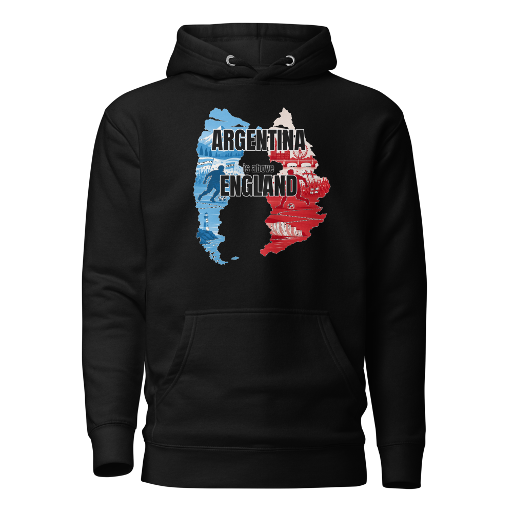 Argentina Over England t-shirt — Map Edition