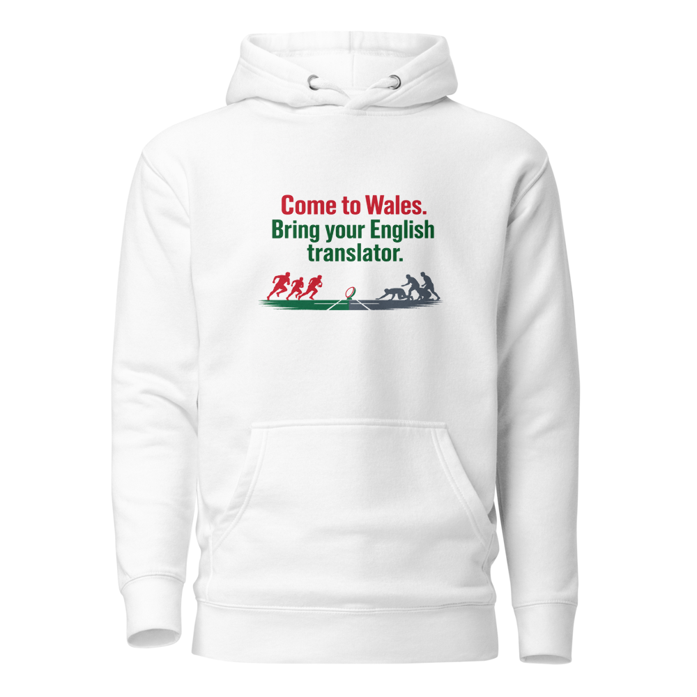 Wales Over England t-shirt — Classic Text