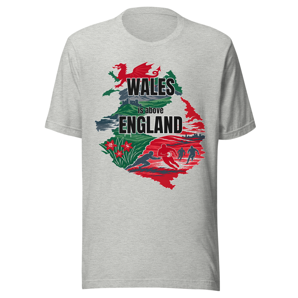 Wales Over England t-shirt — Come to Wales. Bring your English translator.