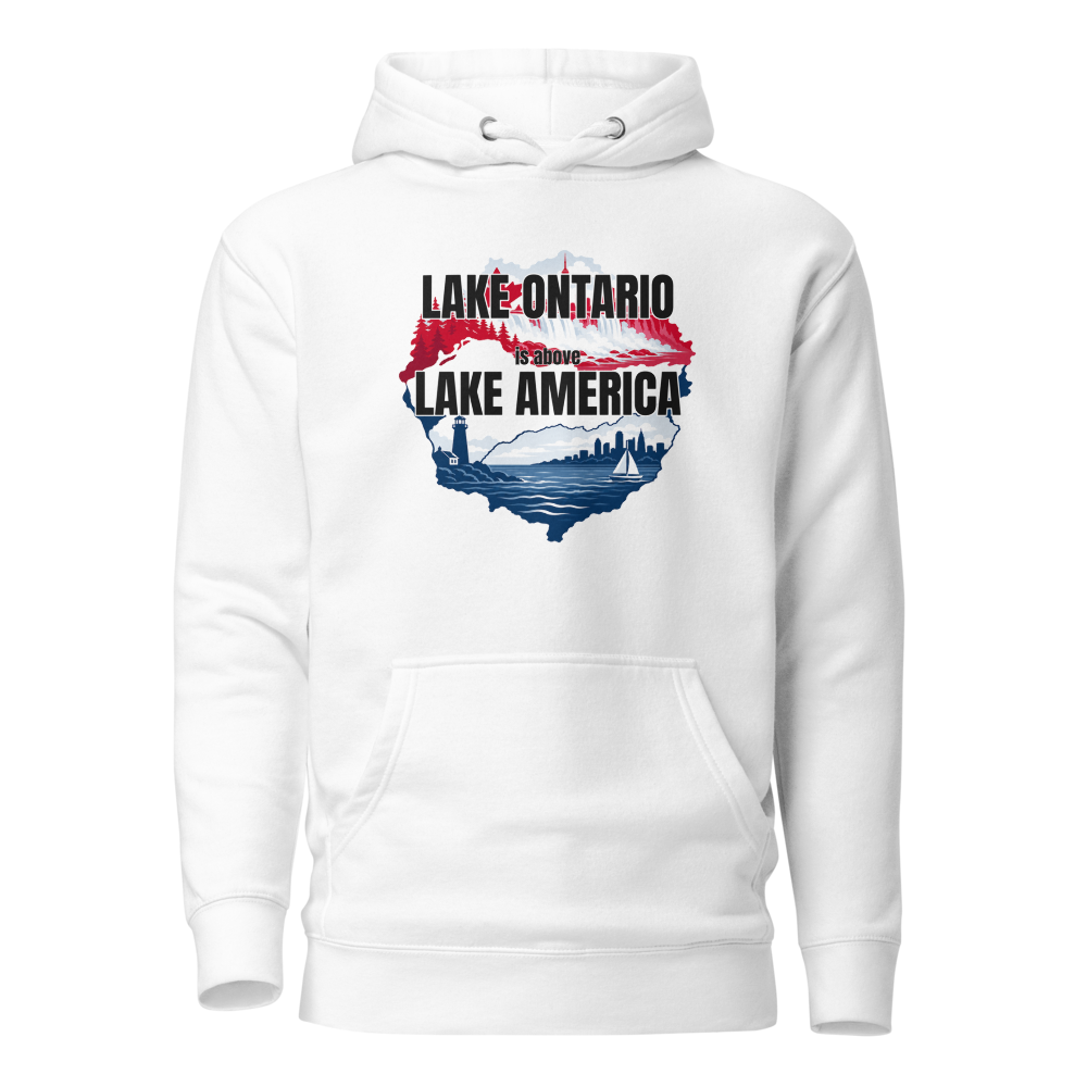Lake Ontario above Lake America — Hoodie