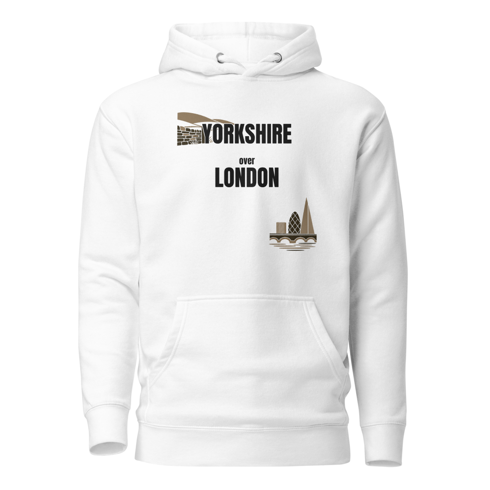Yorkshire Over London t-shirt — Classic Text