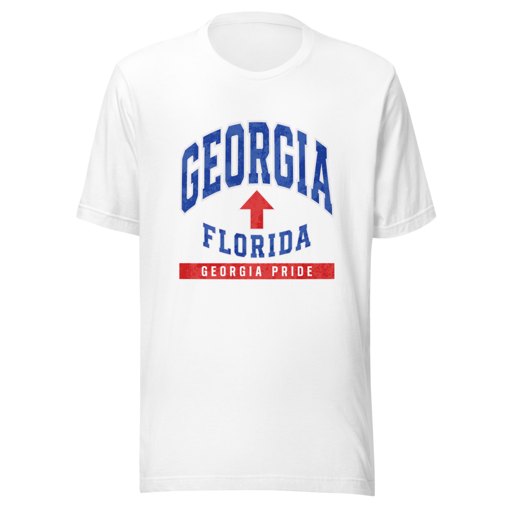 Georgia Over Florida tee — Georgia: Above It All
