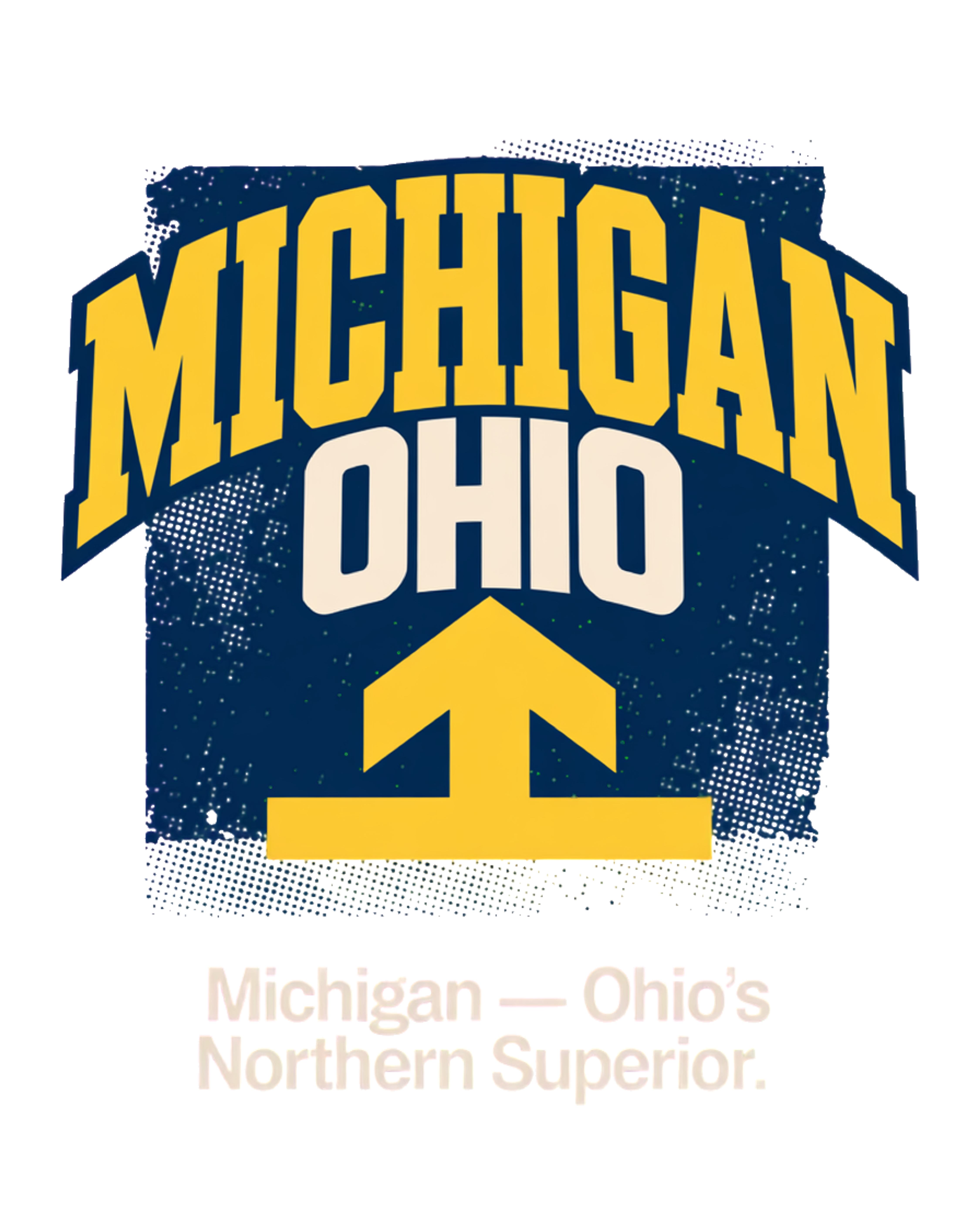 Michigan Over Ohio tee