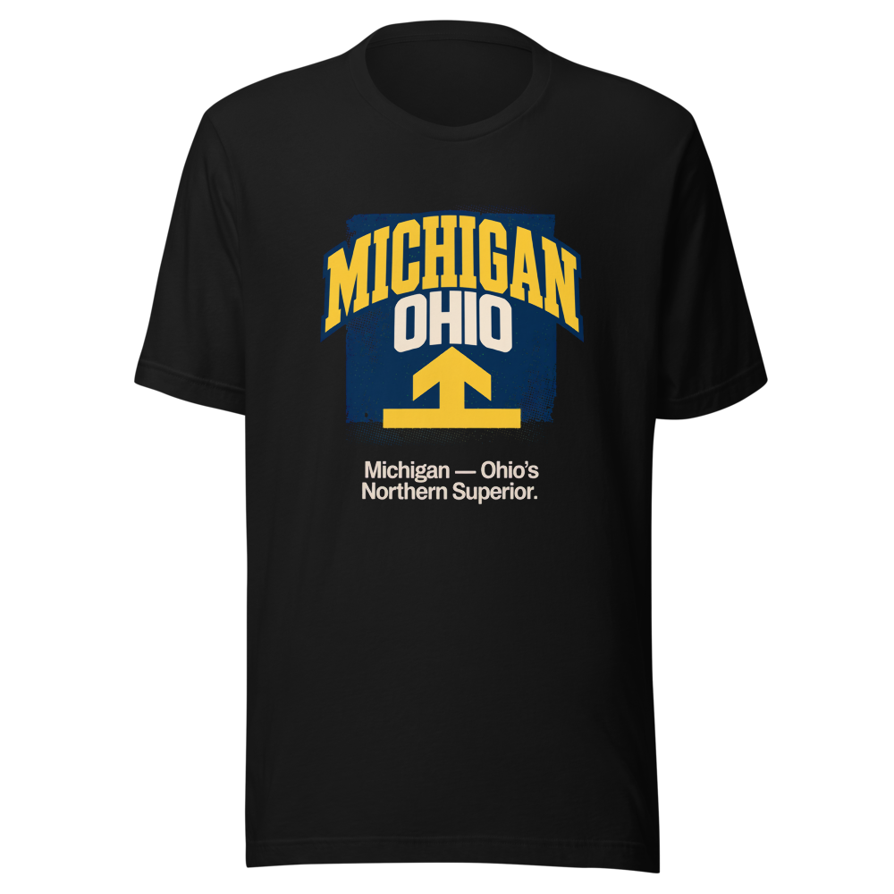 Michigan Over Ohio tee