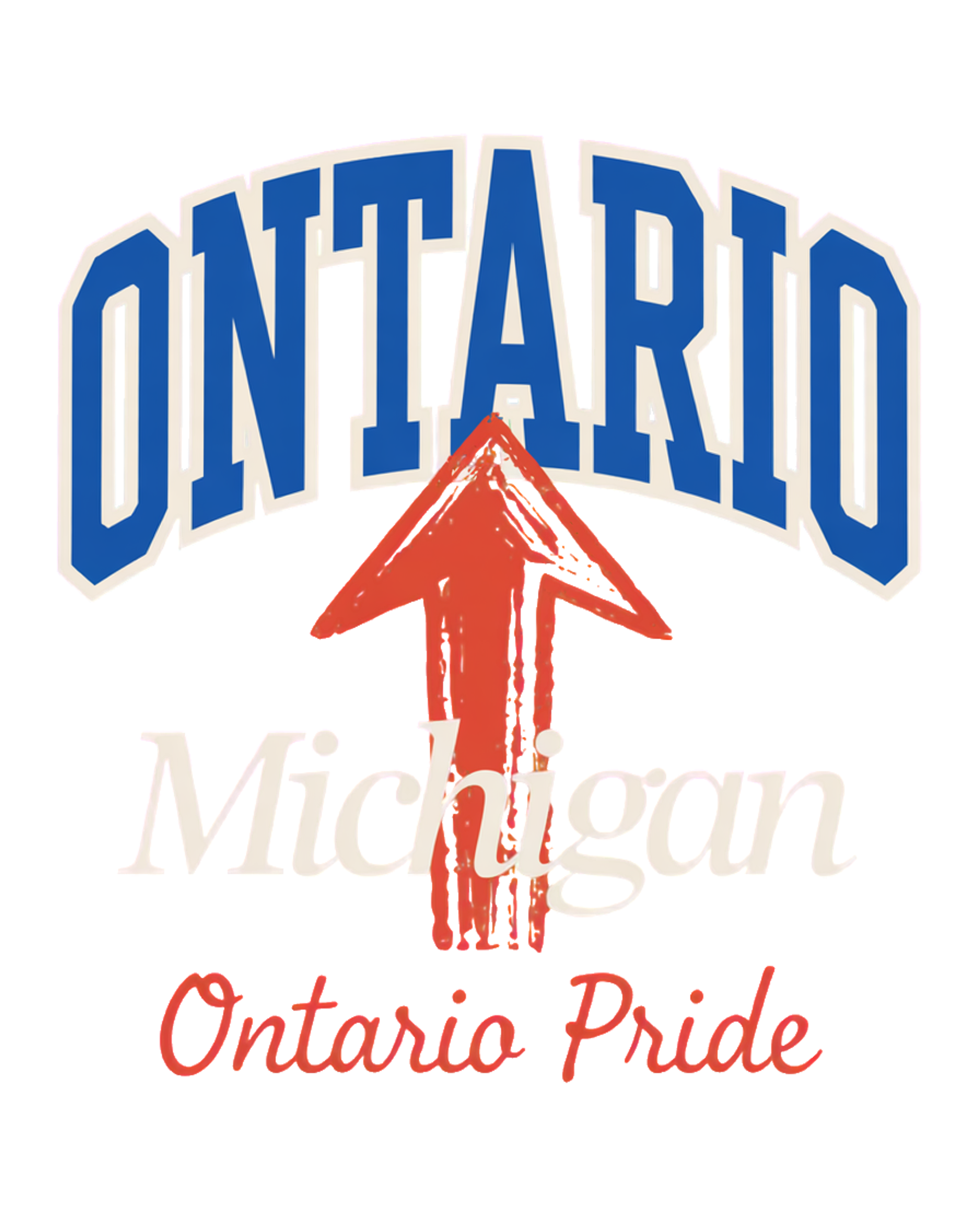 Ontario Over Michigan tee