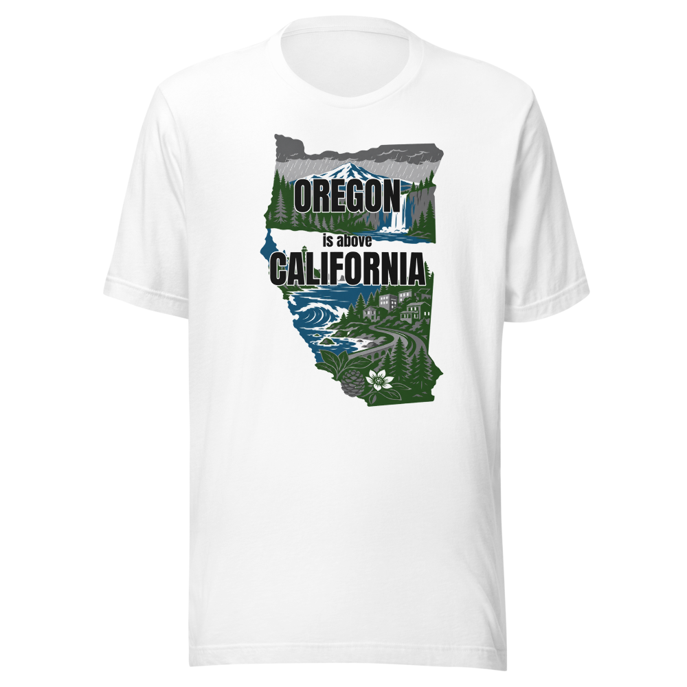 Oregon Over California — Tshirt