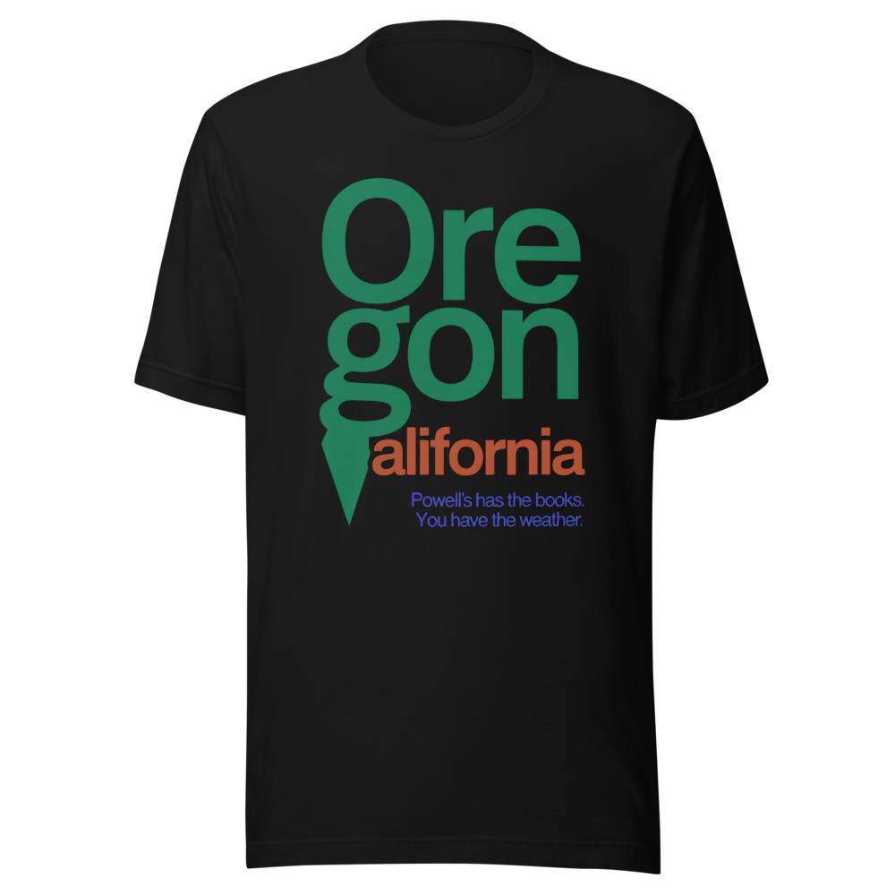 Oregon Over California t-shirt — Modern Edition
